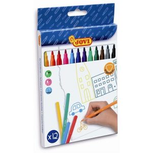 ROTULADOR JOVI 1612 C/12 COLORES SURTIDOS