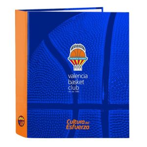 CARPETA FOLIO 4 ANILLAS LOMO ANCHO VALENCIA BASKET CLUB