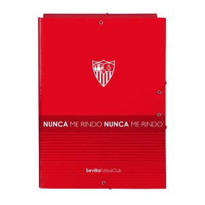 CARPETA FOLIO GOMAS SOLAPAS SEVILLA, F,C, CORPORATIVA