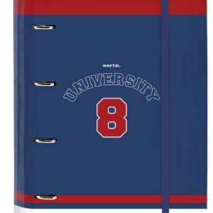 CARPEBLOC 4 ANILLAS + RECAMBIO A4 100 H, UNIVERSITY