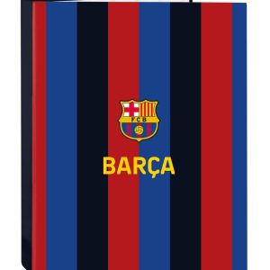 CARPETA FOLIO 4 ANILLAS F,C, BARCELONA 1? EQUIP, 22/ 23