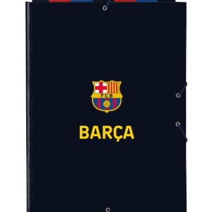 CARPETA FOLIO GOMAS SOLAPAS F,C, BARCELONA 1? EQUIP, 22/ 23