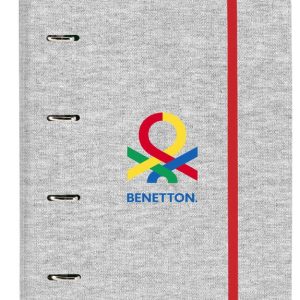 CARPEBLOC 4 ANILLAS + RECAMBIO A4 100 H, BENETTON POP