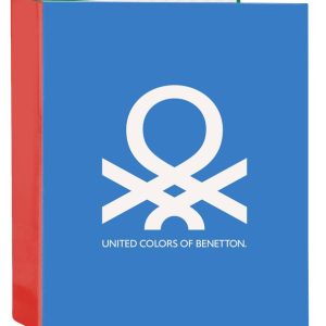CARPETA FOLIO 4 ANILLAS LOMO ANCHO BENETTON TOPITOS