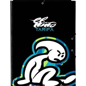 CARPETA FOLIO GOMAS SOLAPAS EL NI?O GREEN BALI