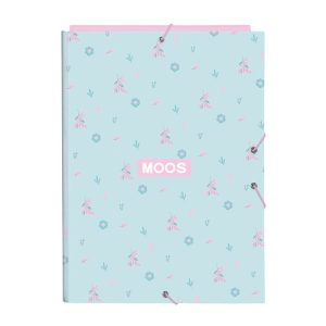 CARPETA FOLIO GOMAS SOLAPAS MOOS GARDEN