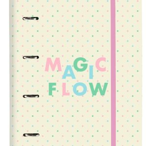 CARPEBLOC 4 ANILLAS + RECAMBIO A4 100 H, GLOWLAB MAGICFLOW