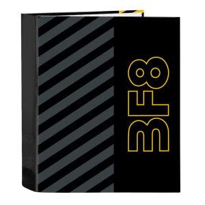 CARPETA FOLIO 4 ANILLAS LOMO ANCHO BLACKFIT8 ZONE