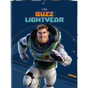 CARPETA FOLIO GOMAS SOLAPAS LIGTHYEAR