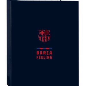 CARPETA FOLIO 4 ANILLAS F,C, BARCELONA CORPORATIVA