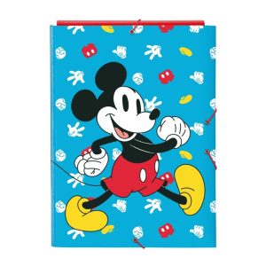 CARPETA FOLIO GOMAS SOLAPAS MICKEY MOUSE FANTASTIC