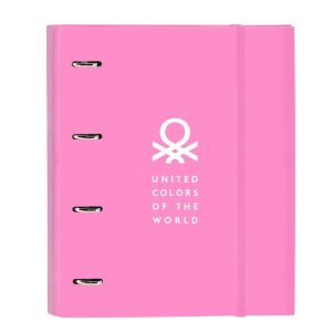 CARPETA 4 ANILLAS 35MM RECAMBIO A4 100 H, BENETTON SPRING