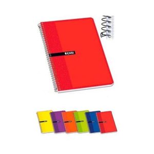 BLOC ESPIRAL 4? 80H CUADRO 3MM ENRI