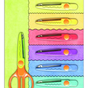 TIJERAS ALPINO BLISTER 8 + 1 CORTE ESPECIAL