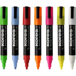 ROTULADOR TIZA LIQUIDA RT1 PUNTA CONICA SURTIDO PACK 6 UDS