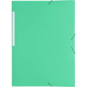 CARPETA POLYGRAF 3 SOLAPAS GOMAS MINT