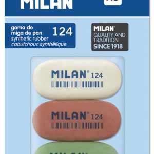 BLISTER 3 GOMAS OVAL 124 (MIGA DE PAN)