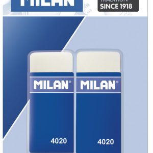 BLISTER 2 GOMAS 4020 (MIGA DE PAN) CON FUNDA CARTON Y ENVUEL