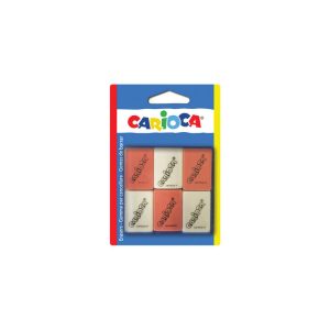 GOMA CARIOCA CUADRADA BLISTER 6 UD