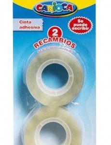 CINTA ADHESIVA RECAMBIOS BLISTER 2 UDS