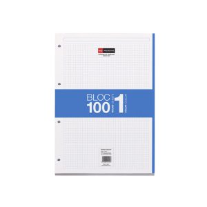 RECAMBIO A4 100H 70GR CUADRO 5MM 4/T AZUL MR