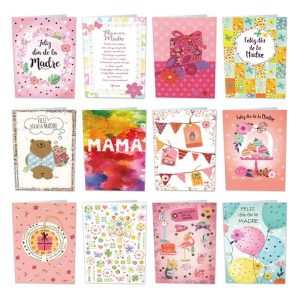 TARJETAS DIA MADRE BUSQUETS PACK 24U