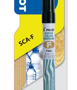MARCADOR PILOT SC-F PERMANENTE RECARGABLE NEGRO BLISTER 1 UD