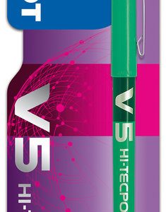 ROTULADOR PILOT PILOT V5 TINTA LIQUIDA VERDE BLISTER 1 UD