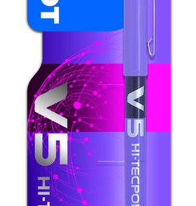 ROTULADOR PILOT PILOT V5 TINTA LIQUIDA VIOLETA BLISTER 1 UD