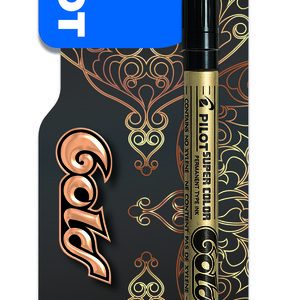 ROTULADOR PILOT SC-G-EF PERMANENTE PUNTA FINA ORO BLISTER