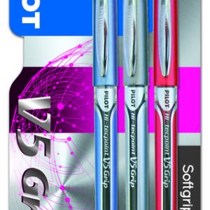 ROTULADOR PILOT V5 GRIP TINTA LIQUIDA BLISTER 3 COLORES