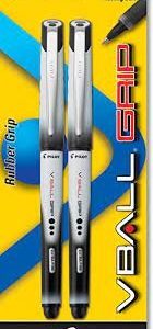 ROTULADOR PILOT V-BALL GRIP 0,5 TINTA LIQUIDA NEGRO 2 UD