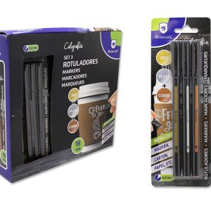 SET 3 ROTULADORES ORO/PLATA/BRONCE