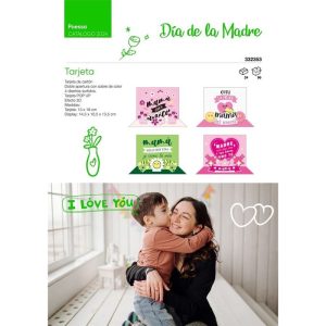 TARJETA PARA MAMA SURTIDAS