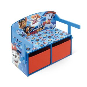 BANCO DE MADERA CONVERTIBLE EN PUPITRE PATRULLA CANINA