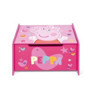 BAUL DE MADERA PARA ALMACENAJE PEPPA PIG
