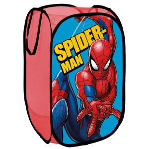 CONTENEDOR DE TELA DESPLEGABLE POP UP SPIDERMAN