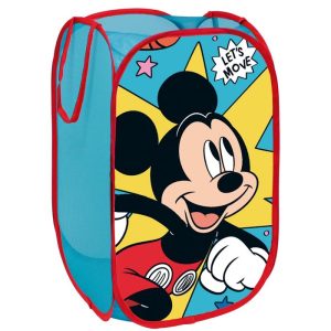 CONTENEDOR DE TELA DESPLEGABLE POP UP MICKEY