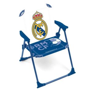 SILLITA INFANTIL METALICA PLEGABLE EXTERIOR REAL MADRID