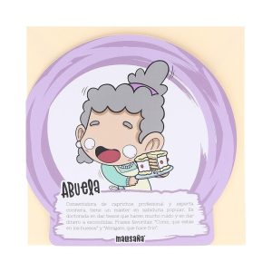 TARJETA DE FELICITACION ABUELA MALASA?A