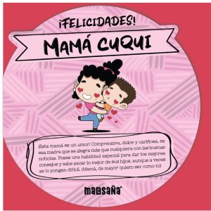 TARJETA DE FELICITACION MAMA CUQUI
