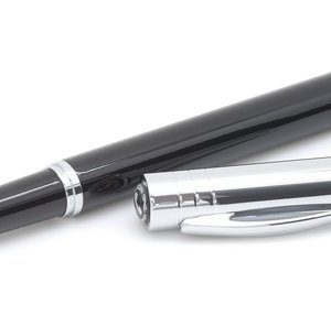 PLUMA INOXCROM VISTA NEGRO