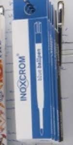 RECAMBIO INOXCROM PLASTICO AZUL BLISTER 2 UDS