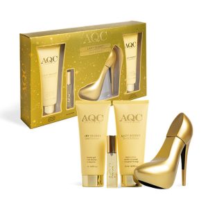SET FRAGRANCES LADY SECRET GOLD EDITION 4P AQC