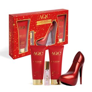 SET FRAGRANCES LADY SECRET RED EDITION 4P AQC