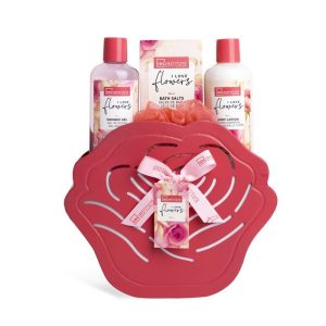 SET BA?O FLORAL I LOVE FLOWERS IDC INSTITUTE