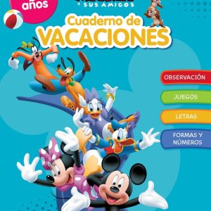 CUADERNO DE VACACIONES MICKEY 2 3 A?OS APRENDO CON DISNEY