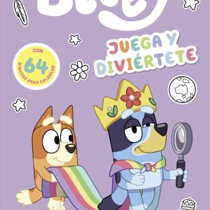 BLUEY JUEGA Y DIVIERTETE UN LIBRO PARA COLOREAR EDICION EN