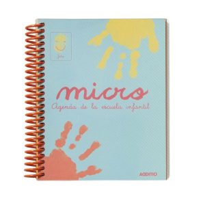 AGENDA ESCOLAR MICRO INFANTIL NO CADUCABLE NO FECHADA