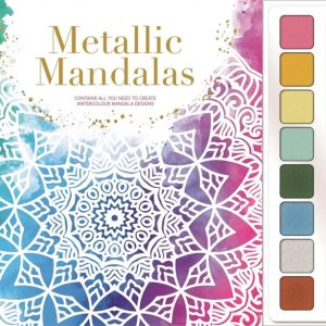METALLIC MANDALAS MIND SPA WATERCOLOURS
